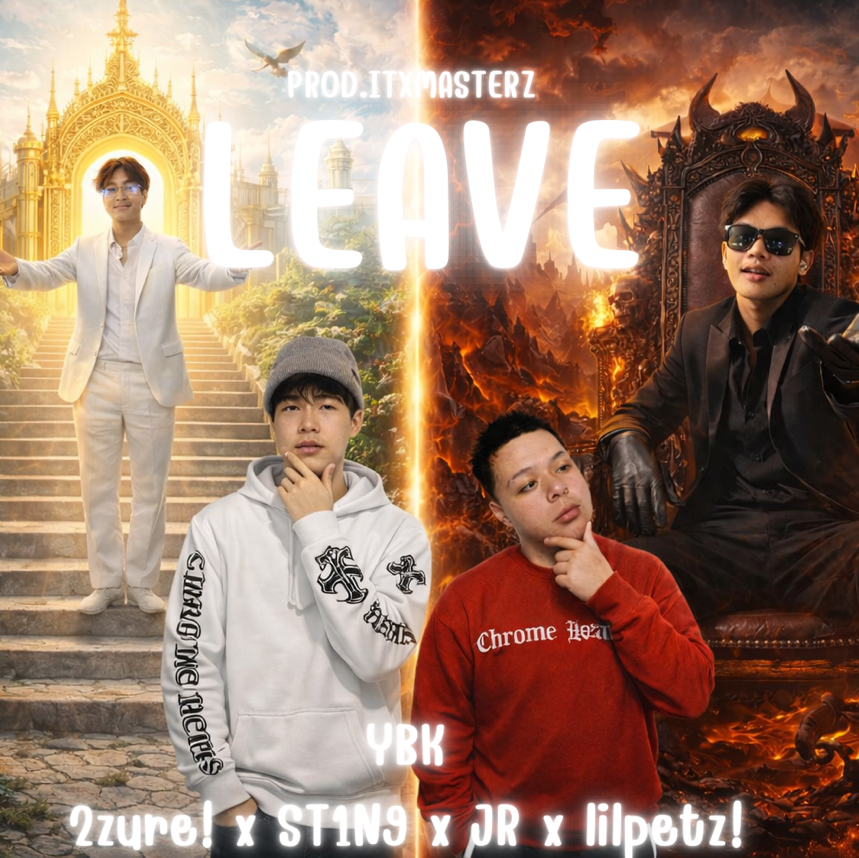 YBK - LEAVE Album Cover